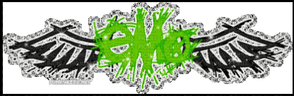 green emo sticker - Безплатен анимиран GIF