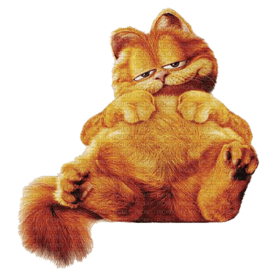 garfield red hair cat - Free PNG