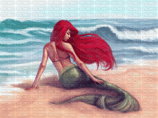 mermaid--NitsaPap - Zdarma animovaný GIF