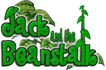 Kaz_Creations Logo Text Jack and the Beanstalk - Бесплатный анимированный гифка