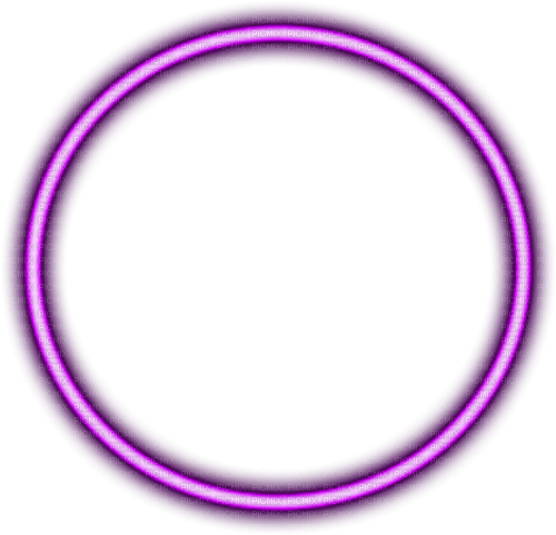 Neon circle frame 🏵asuna.yuuki🏵 - png gratuito
