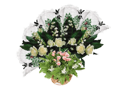 minou-glitter-flower - Gratis geanimeerde GIF