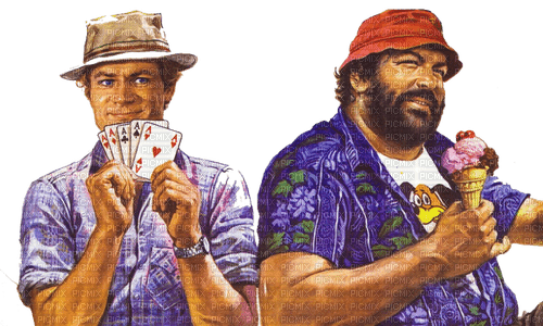 Bud Spencer & Terence Hill milla1959 - бесплатно png