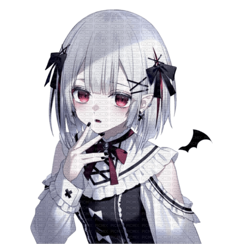 vampire anime girl - kostenlos png
