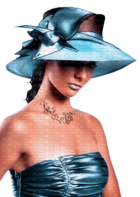 cecily-femme chapeau - zdarma png