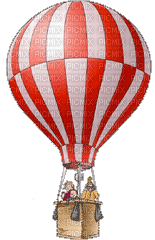 hot air balloon - Бесплатный анимированный гифка