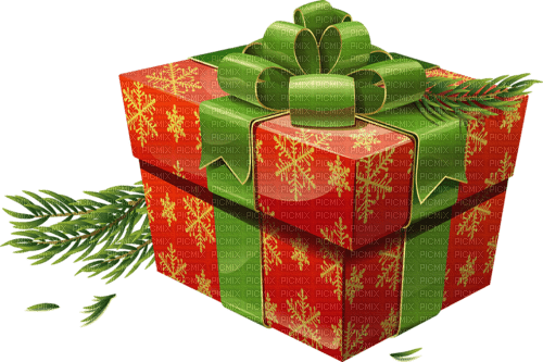 Kerst cadeau 📦 - png gratis