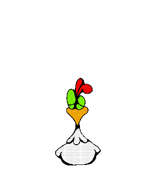 crazy chick - Nemokamas animacinis gif
