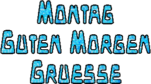 montag - Zdarma animovaný GIF