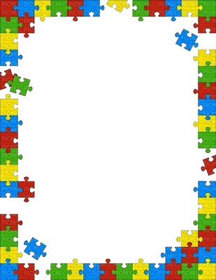 Cadre.Frame.puzzle.Victoriabea - ücretsiz png