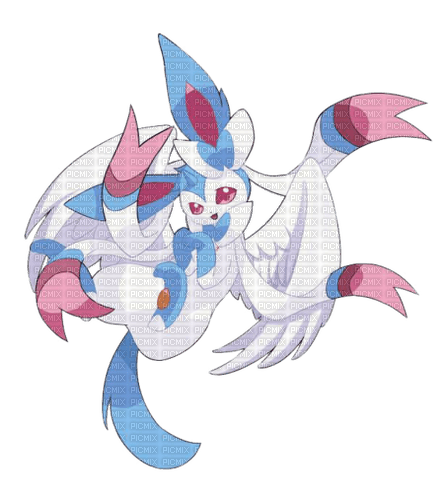 ..:::Shiny sylveon with wings:::.. - Free PNG