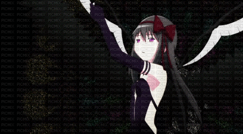 Homura Akemi - Darmowy animowany GIF