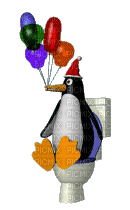 pinguin - Animovaný GIF zadarmo