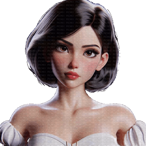 Schneewittchen Snow White Woman - 無料のアニメーション GIF