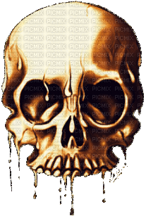 skull - Bezmaksas animēts GIF