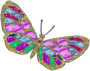 Butterflies - GIF animasi gratis