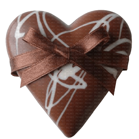 Chocolate.Heart.Cœur.Victoriabea - 免费PNG