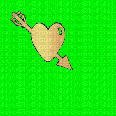 cœur fléché - 無料のアニメーション GIF