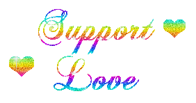 Support Love - GIF animé gratuit