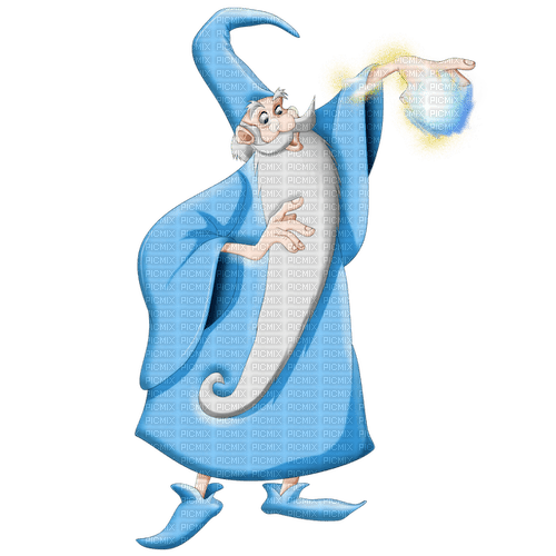 Disney - Mago Merlino - Wizard Merlin - 免费PNG