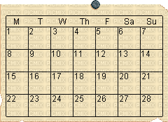 Stardew Valley Blank Calendar - bezmaksas png