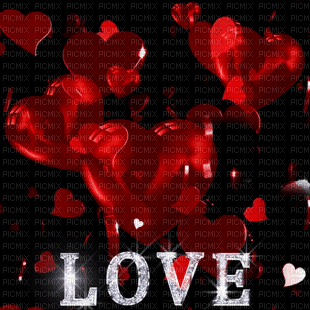 Love and Hearts - GIF animasi gratis