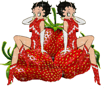 betty boop red bp - Free animated GIF
