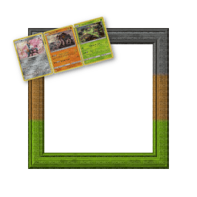 Small Grey/Brown/Green Frame - Free PNG
