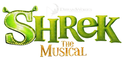 Kaz_Creations Shrek The Musical Logo - бесплатно png