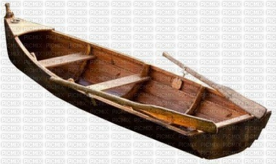 Barque en bois - png gratis