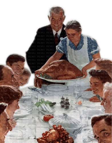 Rena Thanksgiving Family Familie - ücretsiz png