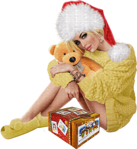 christmas woman by nataliplus - ücretsiz png