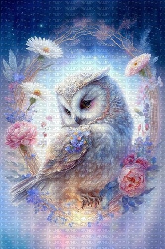owl gufo fantasy laurachan - δωρεάν png