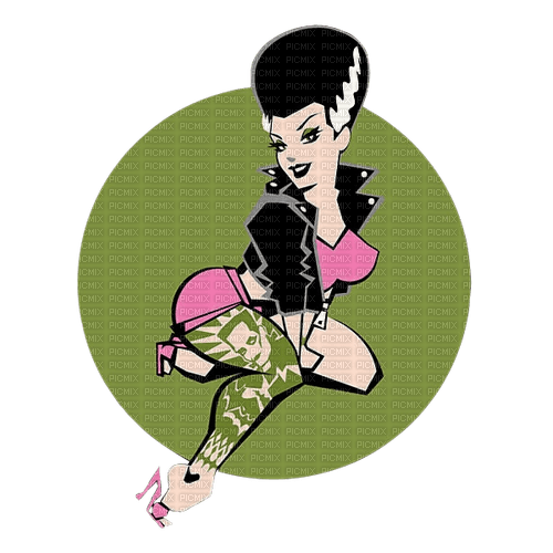 dolceluna vintage pinup woman - kostenlos png
