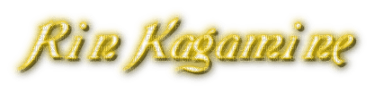 Rin Kagamine name - kostenlos png
