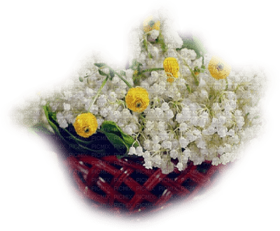patymirabelle fleurs muguet - PNG gratuit