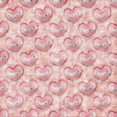 Pink Hearts Background - GIF animé gratuit