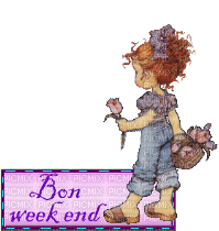 bon week-end 3 - Бесплатный анимированный гифка