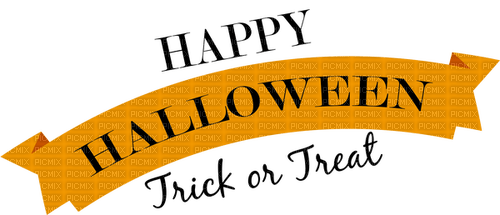 Happy Halloween.Text.Victoriabea - Free PNG