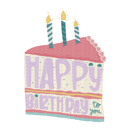 Happy Birthday to you - 免费动画 GIF