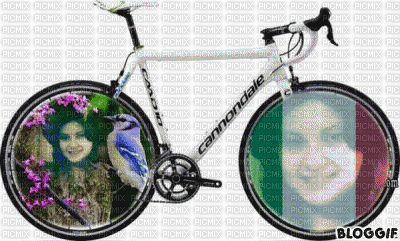 Bicicletta oh,? Grazia - Gratis animerad GIF