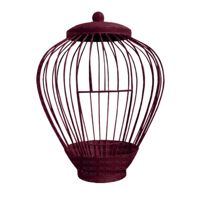 Kaz_Creations Deco Scrap Bird Cage Colours - kostenlos png