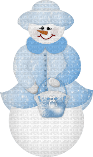 Winter. Snowman. Leila - PNG gratuit