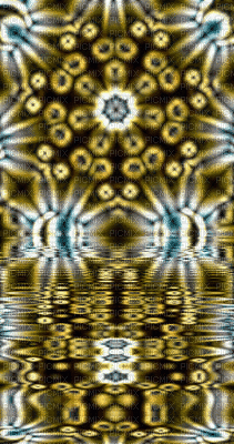 ref  jaune yellow reflet nature eau water stamp fond background encre tube gif deco glitter animation anime - Бесплатный анимированный гифка