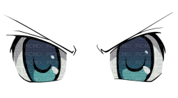 anime eyes - png gratuito