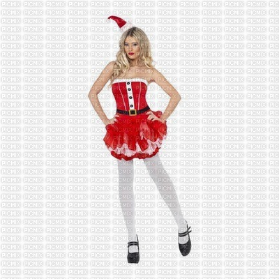 Sexy Christmas Ladie - PNG gratuit