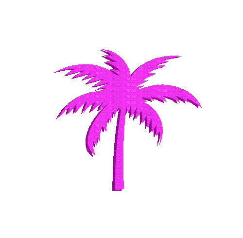 Pink Palm - Ilmainen animoitu GIF