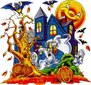 Halloween party - Бесплатный анимированный гифка