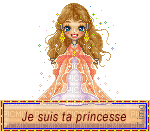 Je suis ta princesse - Free animated GIF