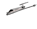 airplane anastasia - GIF animado gratis